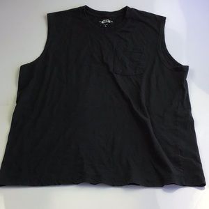 Key men’s pocket tank top black size XL